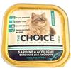 The Choice Patè Adult Sardine e Acciughe 100g Vaschetta Gatti Adulti
