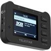 TELESTAR TOP CAR 2 - Adattatore DAB+ per autoradio, batteria - Nero