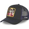 Capslab Rufy One Piece Nero Berretto da Camionista