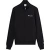 Champion Core Heritage - Felpa da Uomo con Zip Intera, Blu Navy