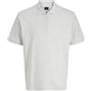 JACK & JONES Jprblawalker SS Zip Polo, Bianco, M
