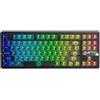 ACME Tastiera Acme United Gasket F87 Pro V2 Black Mist trasparente con illuminazione RGB Leobog X3