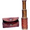 Antiqueex Telescope 1920 London Brass Maritime Vintage Pirate Spyglass Telescopio - Ottone funzionale & Clear Vision Pirate Premium Box