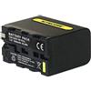 Nitecore NP-F970 - Batteria ricaricabile agli ioni di litio per fotocamere Sony NEX-FS700, NEX-FS100J, PXW-Z100, HVR-HD1000E, ecc