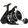 Penn Pursuit IV - Mulinello per pesca a spinning, per uso versatile, barca, kayak, riva, Nero/argento, 8000