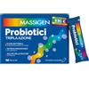 Massigen Probiotici Tripla Azione Integratore di Fermenti Lattici, 12 Stickpack