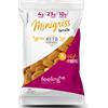 Logistica Food Feeling OK +Fibre Mini grissini al pomodoro Snack proteico per il controllo del peso, 50 g