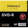 Intenso 4101652 Dvd-R da 4.7 GB, Argento 10er Slimcase DVD-R (DVD)