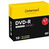 Intenso 4801652 Dvd-R da 4.7 GB, Argento (DVD)