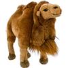Teddys Rothenburg Peluche a forma di cammello in piedi, 30 cm, marrone, tinta unita