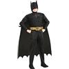 Rubie's Official DC Comics Warner Bros Dark Knight Batman Deluxe Muscle Chest Childs Costume