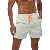 Tansozer Costume Uomo Mare Costumi da Bagno Uomo Pantaloncino Costume Surf Uomo Piscina Impermeabile Pantaloncini Asciugatura Rapida DE Bianco XL