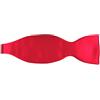 TigerTie Papillon in seta, da uomo, look elegante, tinta unita, 100% seta, con scatola