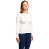 RAGNO Maglia Girocollo Donna Manica Lunga in Caldo Cotone Biologico Caldo e soffice Articolo D274AB BIO ML Giro, 004 Avorio, 5-Quinta (EU L - F 4 - USA M - GB 36)