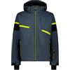 CMP Giacca da sci MAN JACKET ZIP HOOD Uomo Titanio 34W4677 U911 50