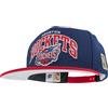 Mitchell & Ness Team Arch Cappello da Baseball Snapback (NBA/HWC) - Houston Rockets (Blu Scuro/Rosso)