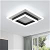 Comely Plafoniera LED, Lampada da Soffitto Moderna 30W 3300LM 6500K | Lampadario Soffitto Quadrata in Acrilico per Soggiorno, Bagno, Camera da Letto, Cucina, Corridoio