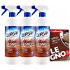 Imi shop Spray Legno con Cera d'Api, 580 ml, Nutre Lucida e Protegge, con Panno Microfibra in Omaggio (3, Set)