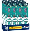 Aquafresh Junior, Spazzolino Bambini 6-12 Anni, Setole Morbide, pacco da 12