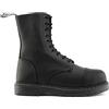 Grinders Stivaletti unisex in pelle ACS con lacci e punta in acciaio