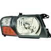 Diederichs Faro fanale anteriore Destro PAJERO 00-07 DEPO H4 predisposto reg elettrica nero