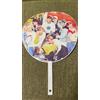Ventilatore rotondo a mano UCHIWA per bambini randagi "I am..." in Giappone h...