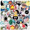 YOGARTH 50 Pezzi Adesivi Anime, Kawaii Anime Stickers Vinile Impermeabili per Chitarra Laptop Skateboard Bambini e Adulti (A)