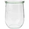 Weck Tulpen- Glas, Vasetto di Vetro Transparente, 1050 ml, set da 6