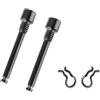 VOANZO 2 Pezzi M4 X 26mm Bulloni per Pinza Freno a Disco per Bici Bullone per Pinza Freno a Disco Perno in Lega di Titanio con Anelli Elastici Set di perni di Ricambio Freni a Disco Idraulici