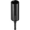 QUARKZMAN Bussole per Avvitatore 18mm Metro Profonda Metriche Attacco Esagonale 1/4 Extra Lunghe a 6 punte da 4,3 (110 mm) Prese Chiavi a Bussola Acciaio CR-V Per Avvitatrici Elettriche