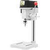 PansyWind Trapano da banco da 220 V, 340 W, trapano a colonna con 3 velocità, 0-8000 giri/min, 0-11000 giri/min, 0-16000 giri/min