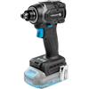 Högert Technik Avvitatore a impulsi a batteria 18V 230 Nm, avvitatore a impulsi brushless 2 in 1, 1/4 HEX 1/2, senza batteria inclusa