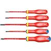 FACOM ATD.J5VE - Set di 5 giranti Protwist, isolati da 1000 volt, per viti a fessura e viti a croce POZIDRIV