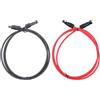 ieron Cavo di prolunga per pannello solare, 6 mm², 2 m, cavo solare professionale con spina impermeabile IP67 (10 AWG, 2 m)