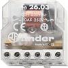 Finder 260382300000PAS - Teleruttore per scatola 230 VAC 1 NO/1 NC 10 A