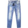 TAKESHY KUROSAWA Jeans Uomo Slim Fit Blu W30 Cotone Lavaggio Medio