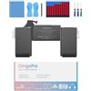 GingePro Batteria di Sostituzione per MacBook Air A1932 13 Pollici (Fine 2018, 2019) Batteria A1965 11,4V 4800mAh 55Wh