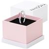 Pandora Sterling silver Cubic Zirconia Pink 193510C01 Anello donna