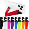 SourceTon 8 pz universale tascabile, design pieghevole portatile V modello porta cellulare, Sourceton supporto da tavolo supporto per iPad, tablet, e-Reader, cellulari, Kindle, confezione da 8