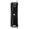 TECHZOCO Portapila piatto AA, supporto batteria LR6, scatola per batteria AA LR6, cavo incluso 200 mm, tensione totale: 1,5 V (1,5 V per batteria), adatto per 1 batteria LR6 AA (FR6, HR6, LR6)