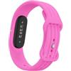 GIOPUEY Cinturini Compatibile con Google Fitbit Air, Morbido Silicone Cinturino [Resistente all'Usura] [Traspirante] - Barbie Pink