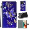 KENHONER Custodia per Xiaomi Redmi Note 13 5G, Farfalla | Portafoglio Pelle PU, Magnetica, Resistente Agli Urti, Scomparto Carte Credito, Pieghevole, Flip Libro, Motivo
