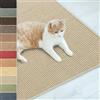 KARAT Zerbino in Sisal per gatti, tappeto graffio, tappetino per graffi per gatti, tappetino da graffiare, tappetino da grattare resistente, protezione ideale per mobili e benessere del gatto (avorio