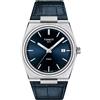 Tissot PRX / orologio uomo / quadrante blu / cassa acciaio / cinturino pelle blu - T137.410.16.041.00