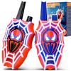 Mirthigig Walkie Talkie Bambini, Ragnatela con Luci e Occhi Lampeggianti, Giocattolo Gioco Bambino 3 4 5 6 7 8 Anni, Giocattoli Giochi Esterno Giardino Bambini Regalo Bimbo 3-9 Anni Maschio di Pasqua