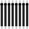 iCovalescent 8 Pezzi Elastici per Lenzuola, Clip Lenzuola Bretelle Regolabili Elastici per Materasso, ASSE da Stiro O Divano ECC(Bianco, 30cm-130cm)