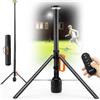 SYLSTAR Faro LED Ricaricabile con Telecomando e Treppiede Telescopico (2,65 m), 3000LM Ultra Luminoso Faretto a Batteria, 3CCT Regolabile, Faro da Cantiere per Officine Sport Campeggio Emergenze
