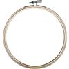 Rayher 62559000 Telaio Ricamo Legno, Diametro 17 cm, Spessore 8 mm
