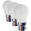 Velamp lampadina LED forma a sfera (P45) - Copertura opale - Attacco a baionetta (B22) Francia - Potenza 6W Equivalenti 42W - Luminosità 490ln - Temperatura colore 4000K (luce naturale)