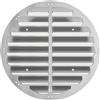 Getdoublerich Piastra di guida per aria condizionata in acciaio inox per esterni, copertura per ventola, deflettore di calore, senza trapano, 43 cm, argento (48 cm)